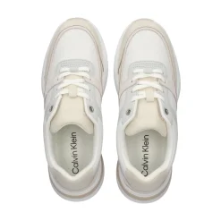 CALVIN KLEIN Zapatillas de Mujer HW0HW01869 0F9 DK ECRU/WHI