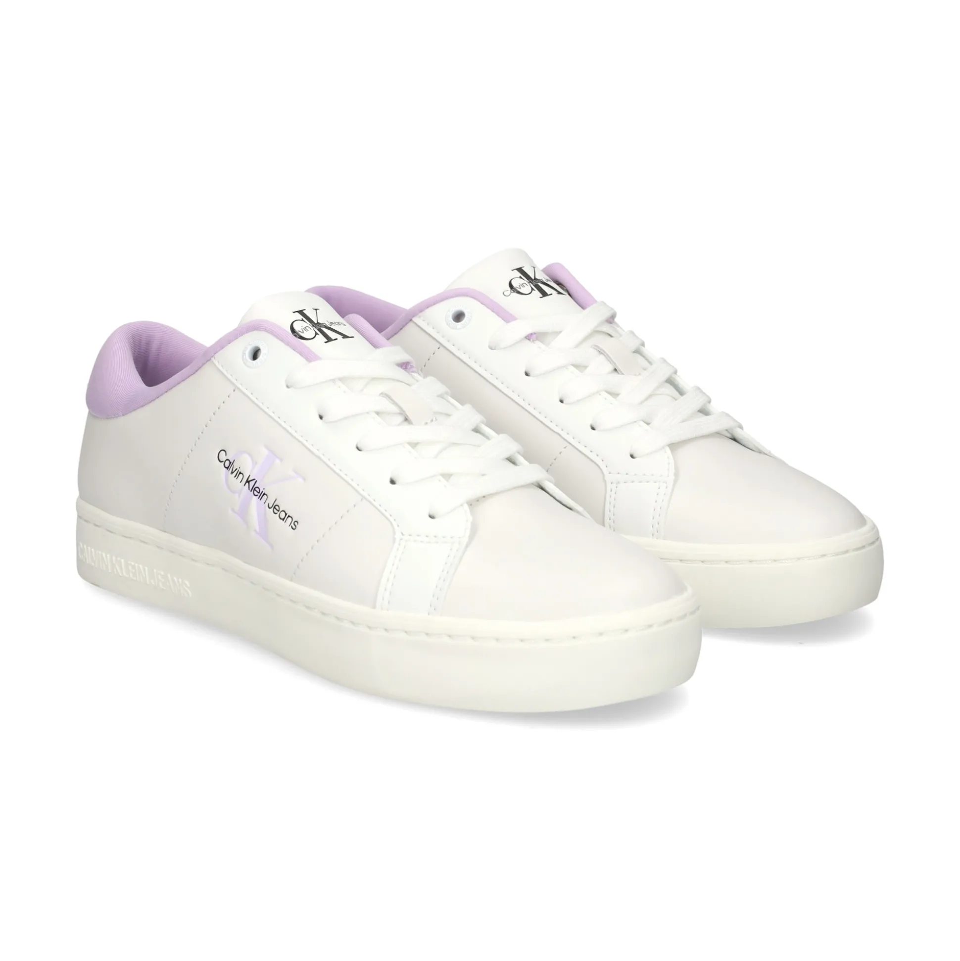 CALVIN KLEIN Zapatillas de Mujer YW0YW01444 0LF WHITE/PASTE