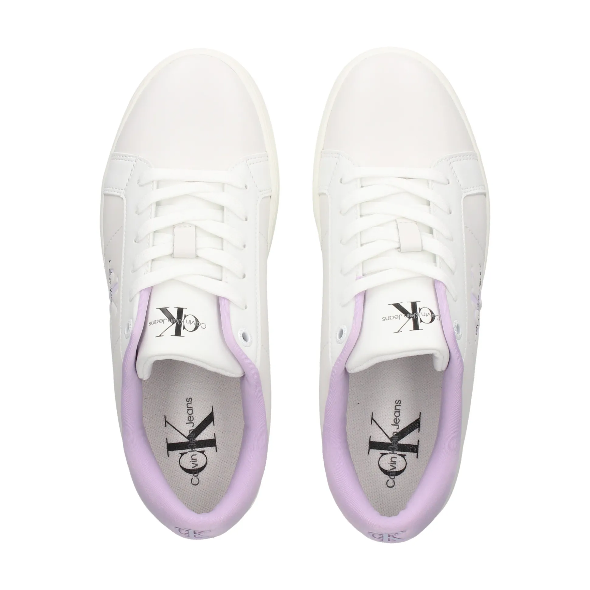 CALVIN KLEIN Zapatillas de Mujer YW0YW01444 0LF WHITE/PASTE