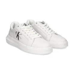 CALVIN KLEIN Zapatillas de Hombre YM0YM00681 WHITE - YBR