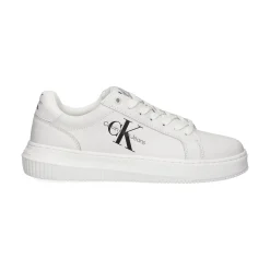 CALVIN KLEIN Zapatillas de Hombre YM0YM00681 WHITE - YBR