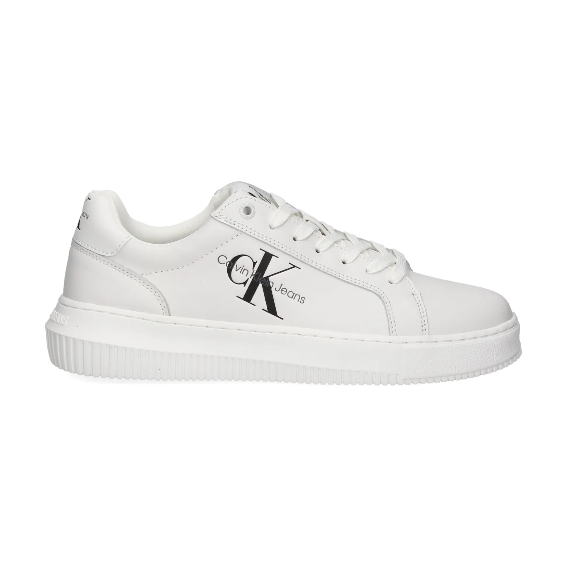 CALVIN KLEIN Zapatillas de Hombre YM0YM00681 WHITE - YBR