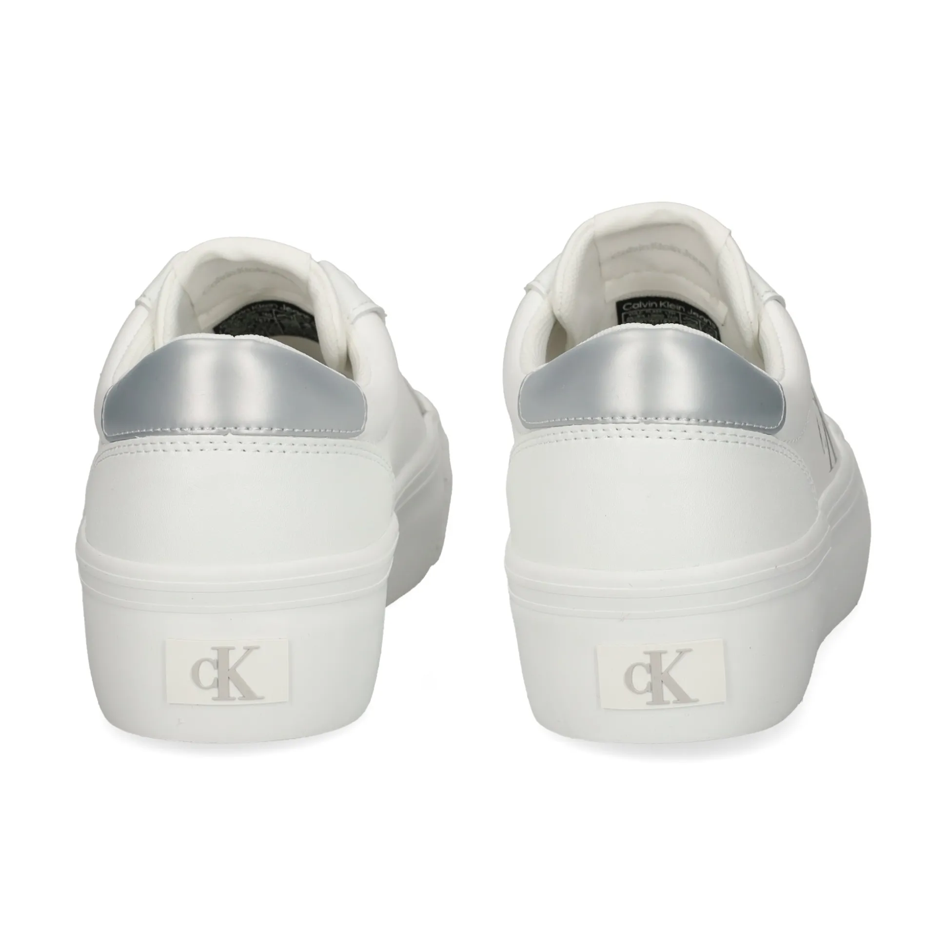 CALVIN KLEIN Zapatillas de Mujer YW0YW01877 02R BLANCO BRIL
