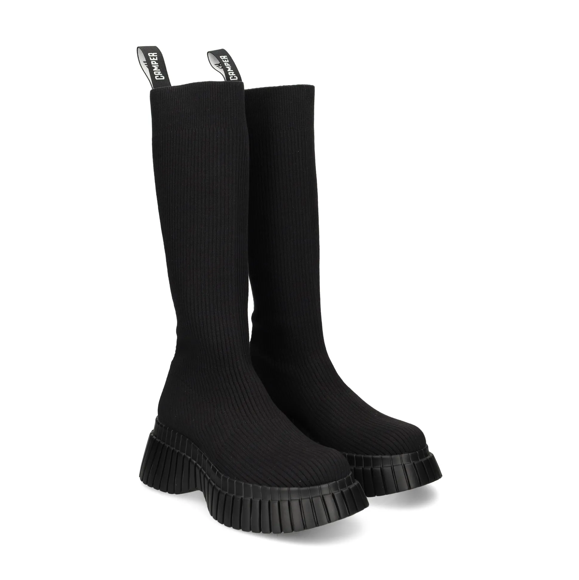 CAMPER Botas con tacón de Mujer K400802 001 NEGRO