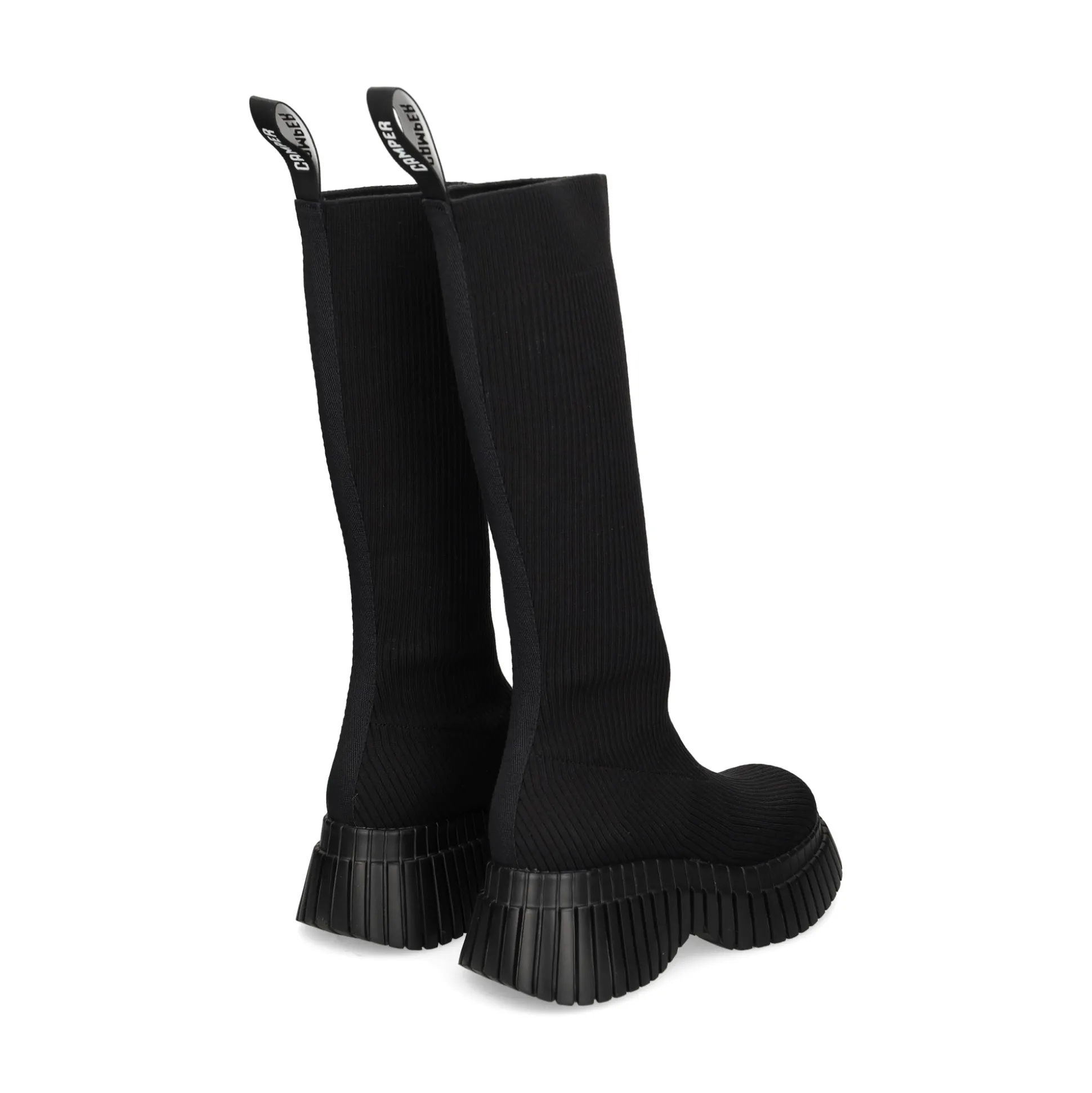 CAMPER Botas con tacón de Mujer K400802 001 NEGRO