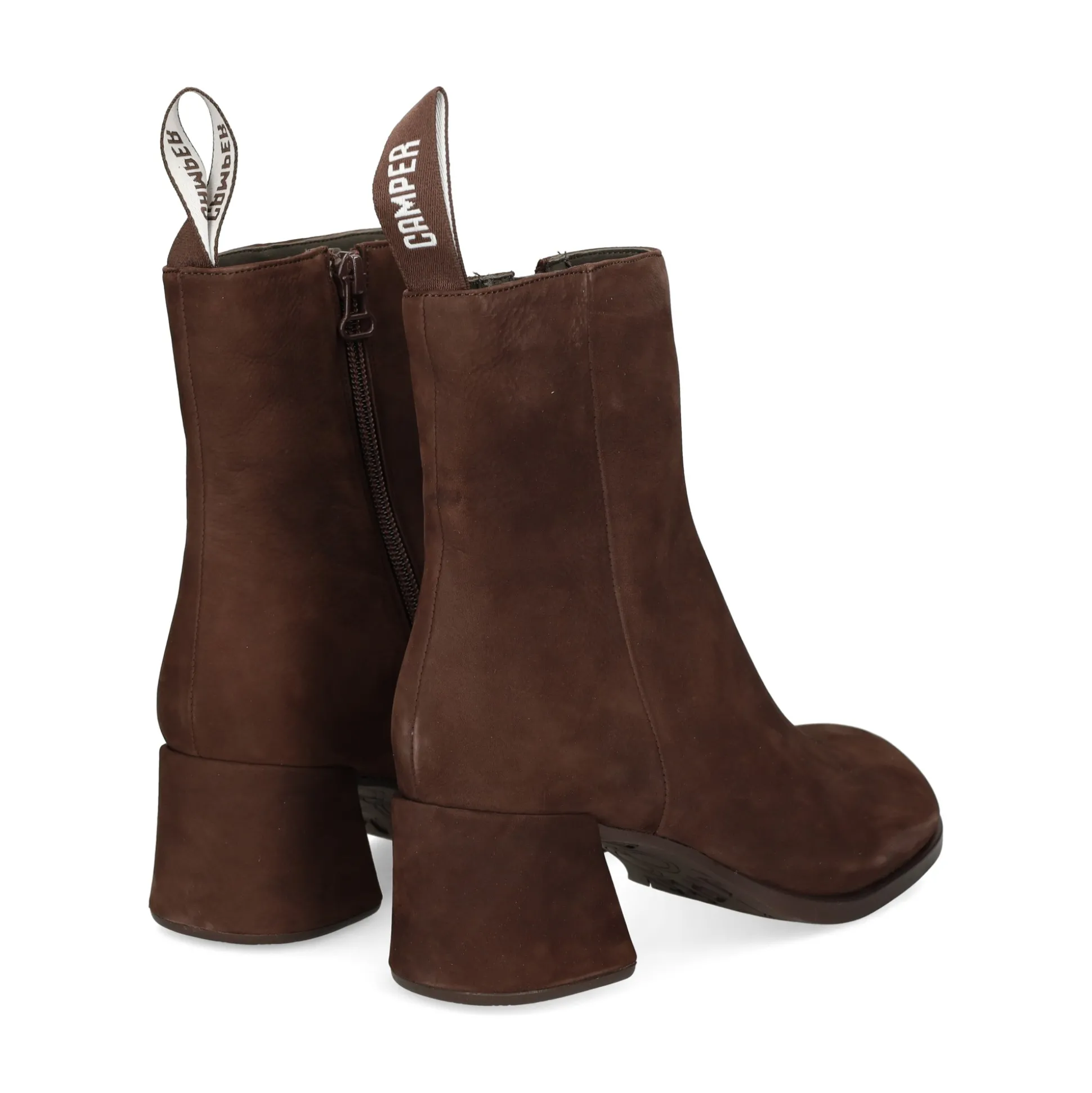 CAMPER Botines con tacón de Mujer K400798 002 MARRON