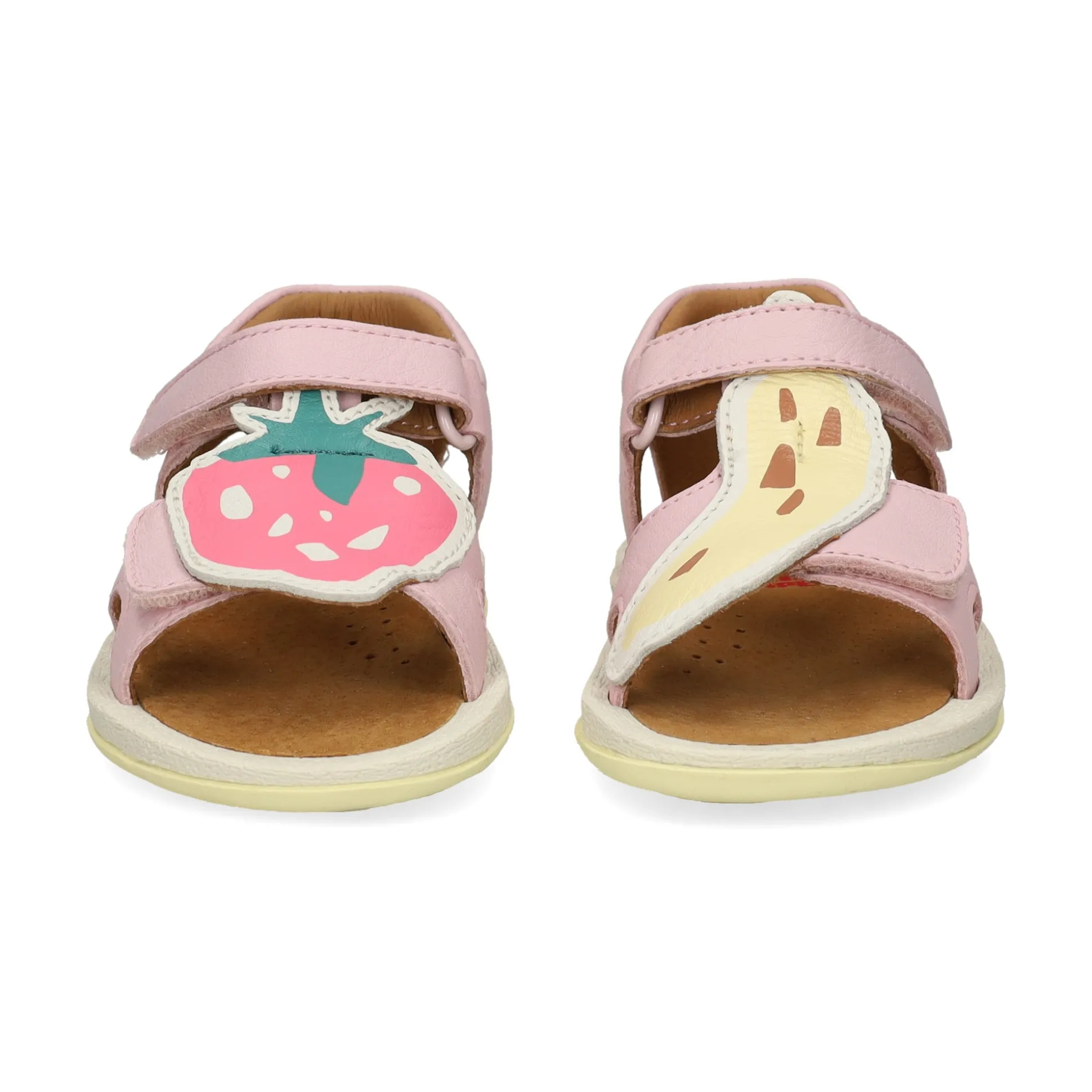 CAMPER Sandalias, chanclas y albarcas de niña K800669 002 Strawb-Bana