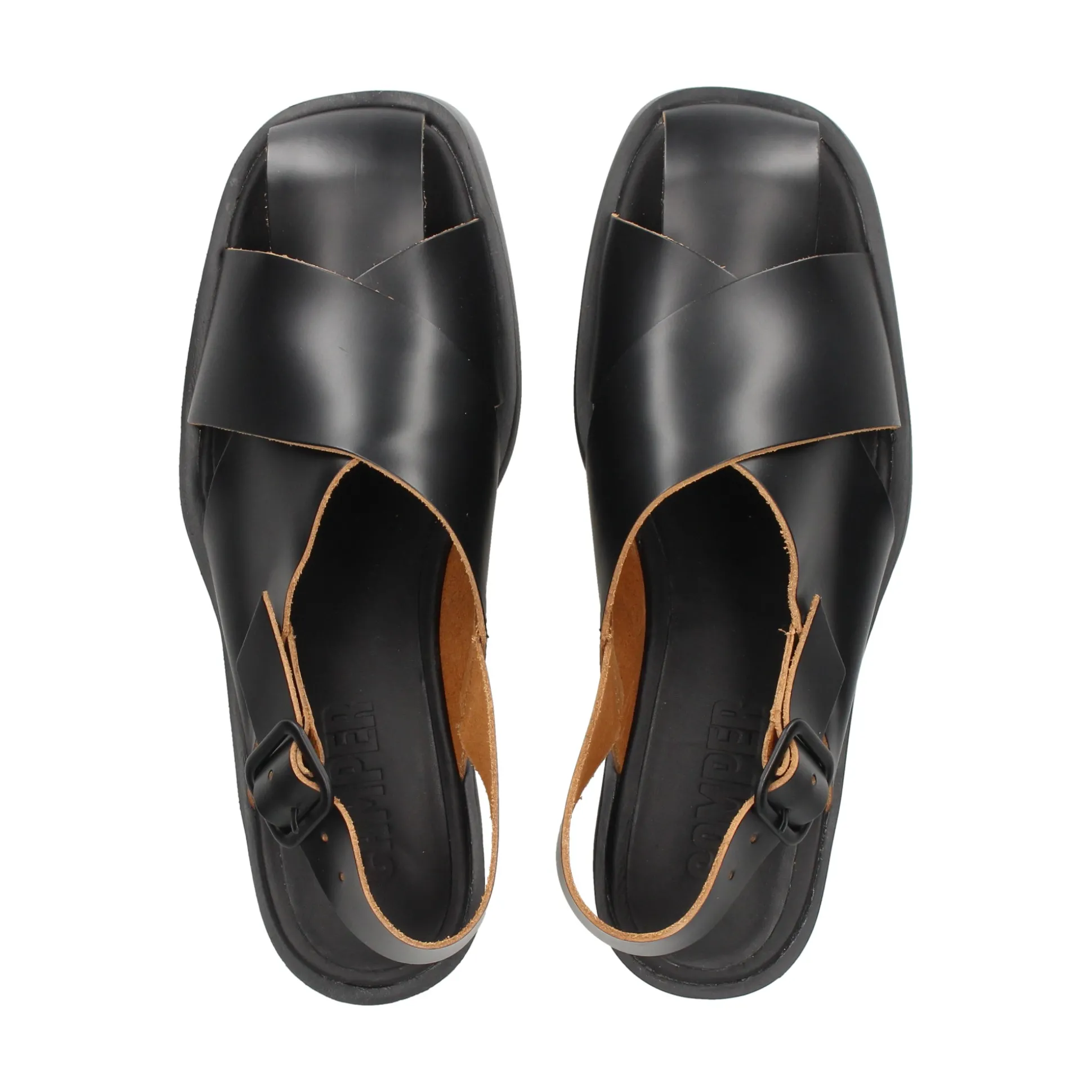 CAMPER Sandalias con plataforma de Mujer K201725 001 NEGRO