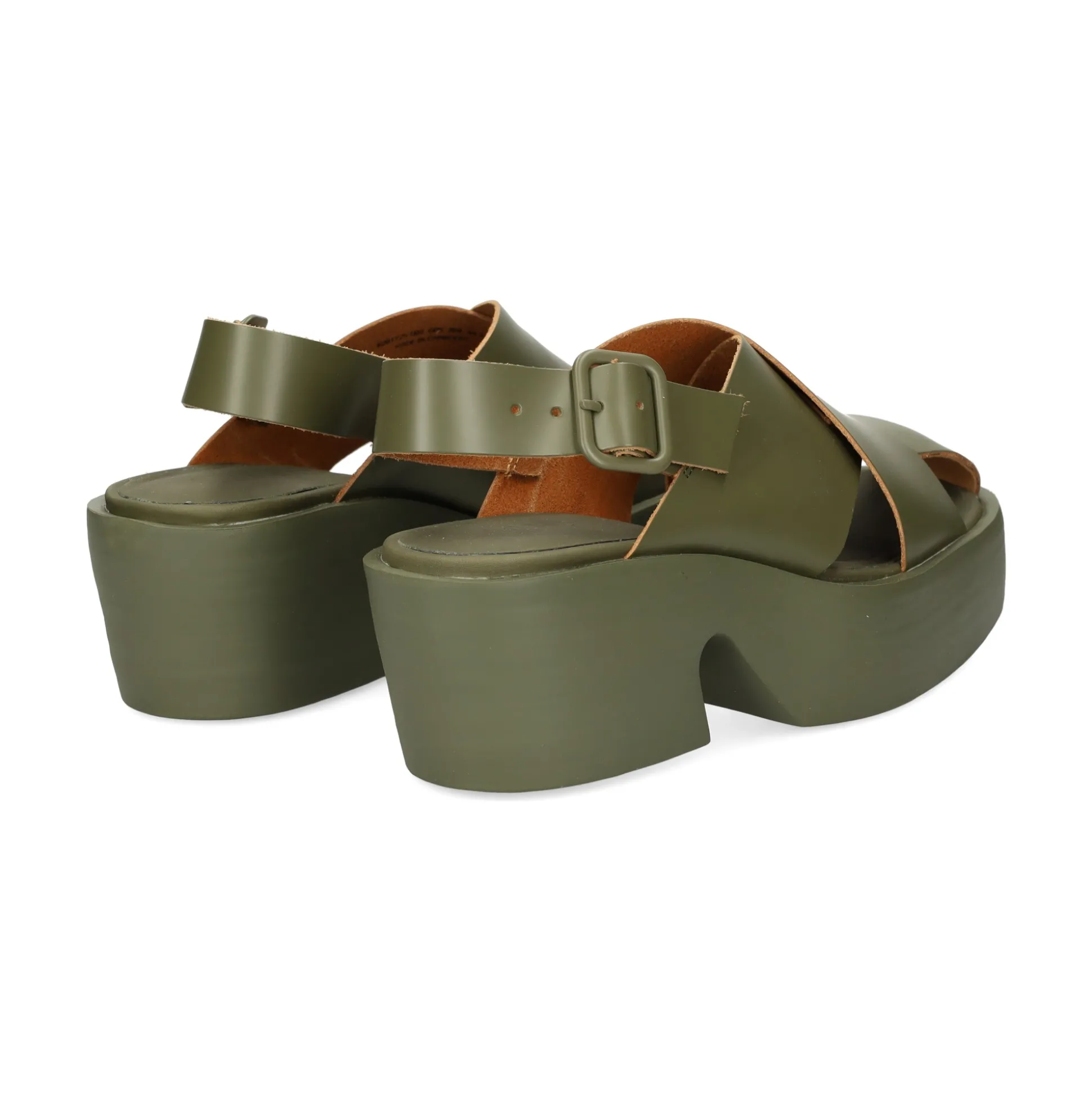 CAMPER Sandalias con plataforma de Mujer K201725 002 VERDE