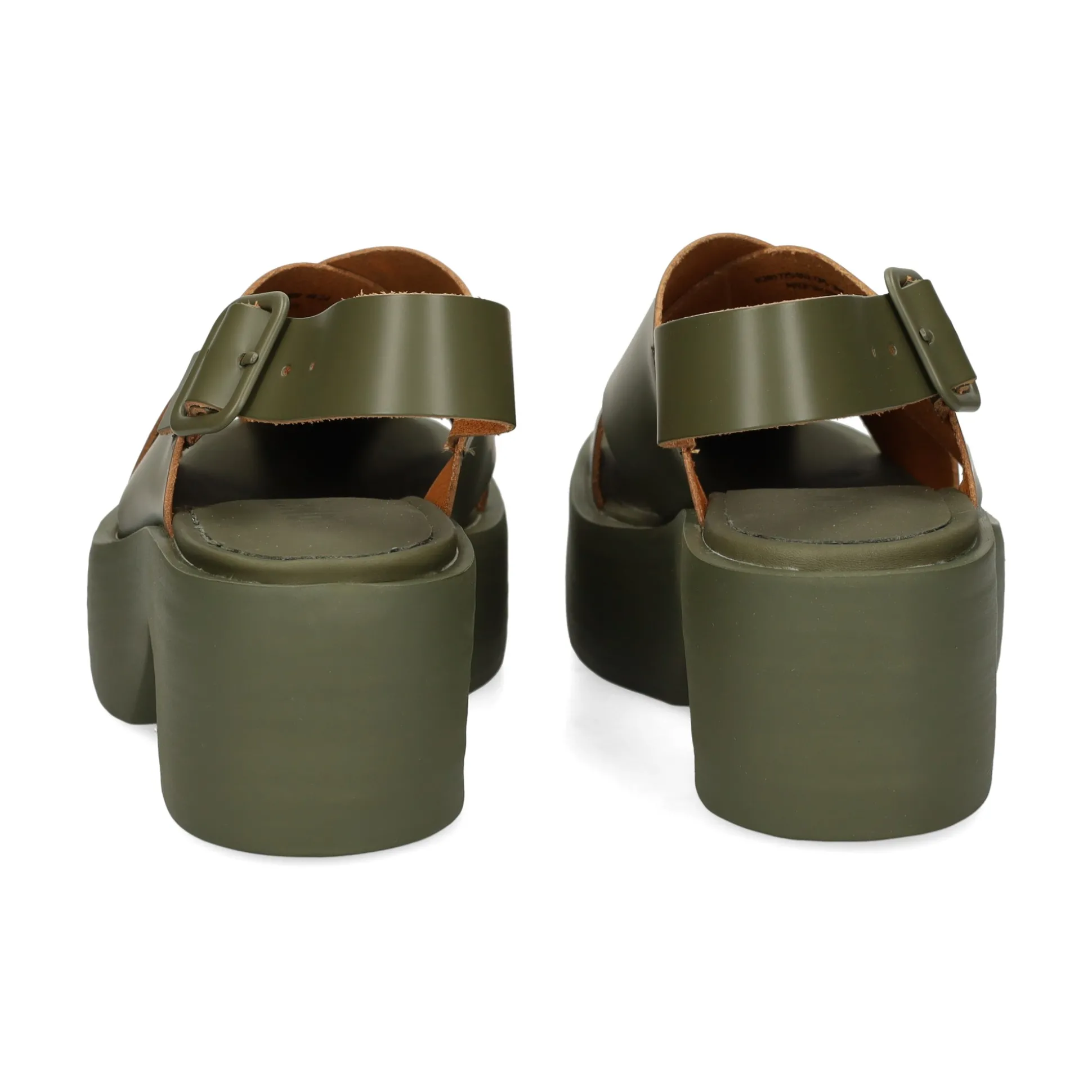 CAMPER Sandalias con plataforma de Mujer K201725 002 VERDE