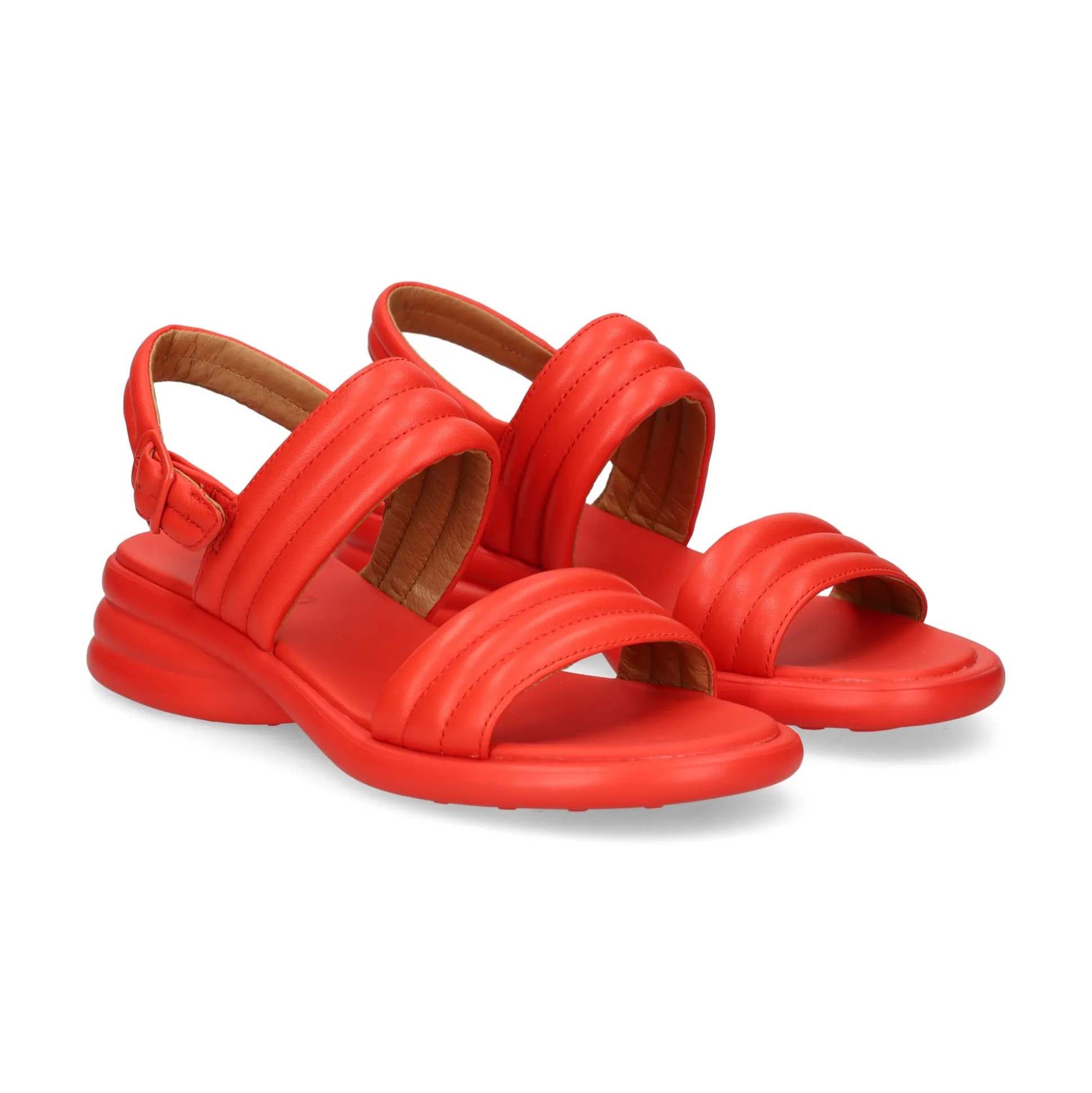 CAMPER Sandalias planas de Mujer K201599 003 ROJO