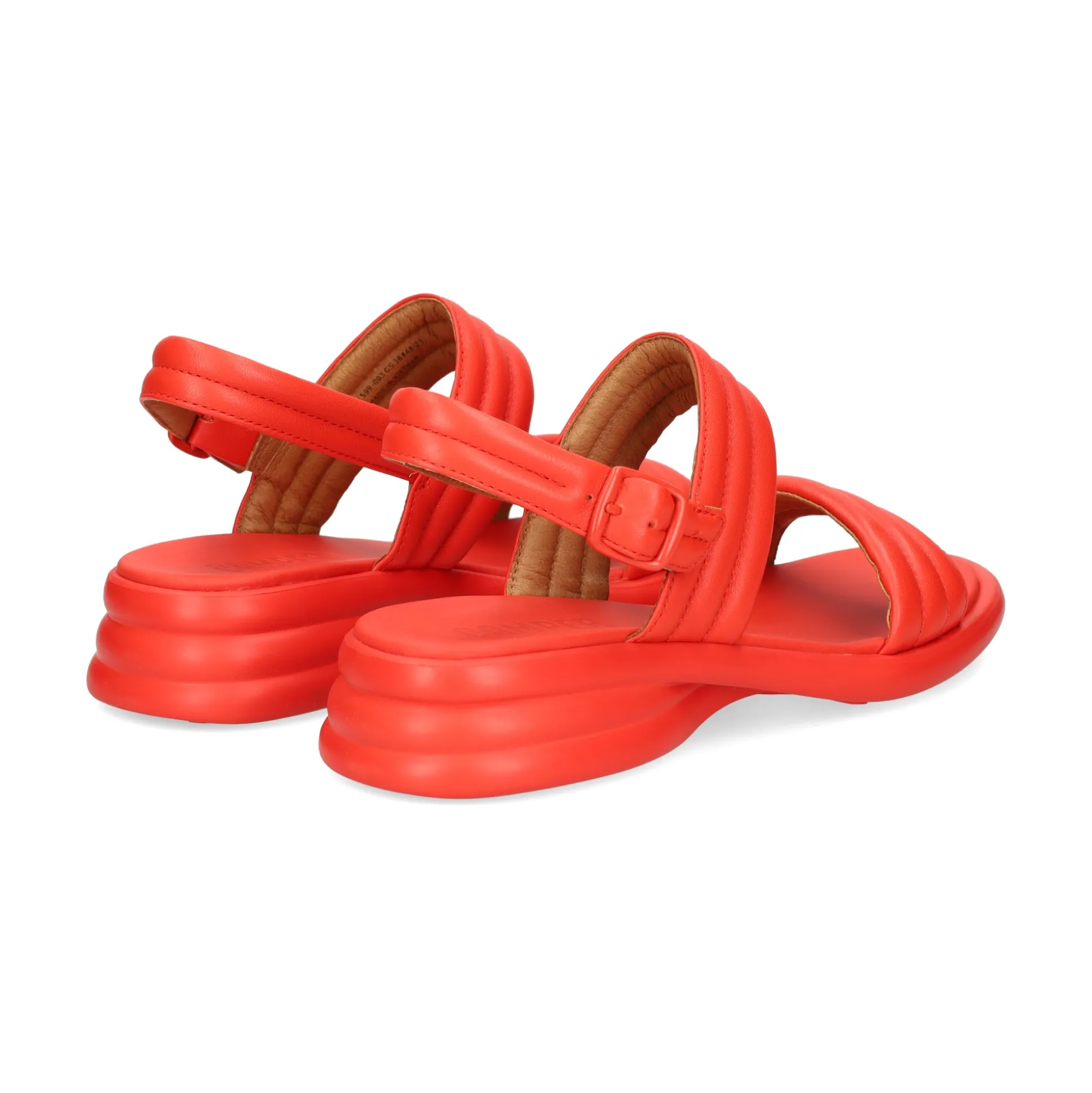 CAMPER Sandalias planas de Mujer K201599 003 ROJO