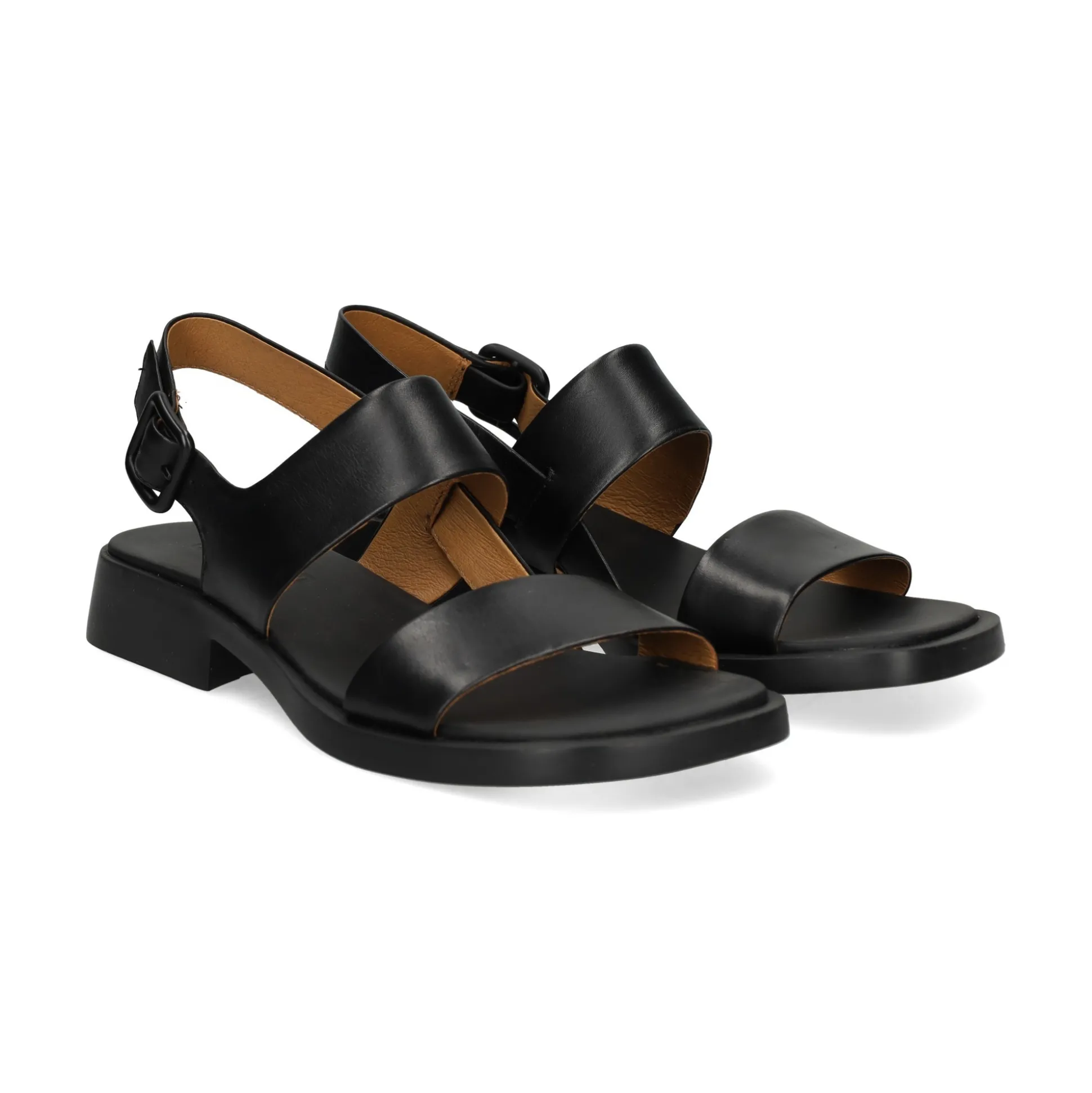 CAMPER Sandalias planas de Mujer K201486 005 NEGRO