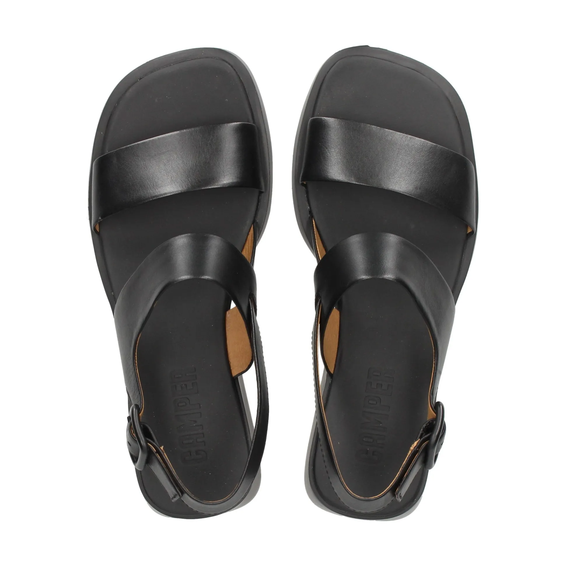 CAMPER Sandalias planas de Mujer K201486 005 NEGRO