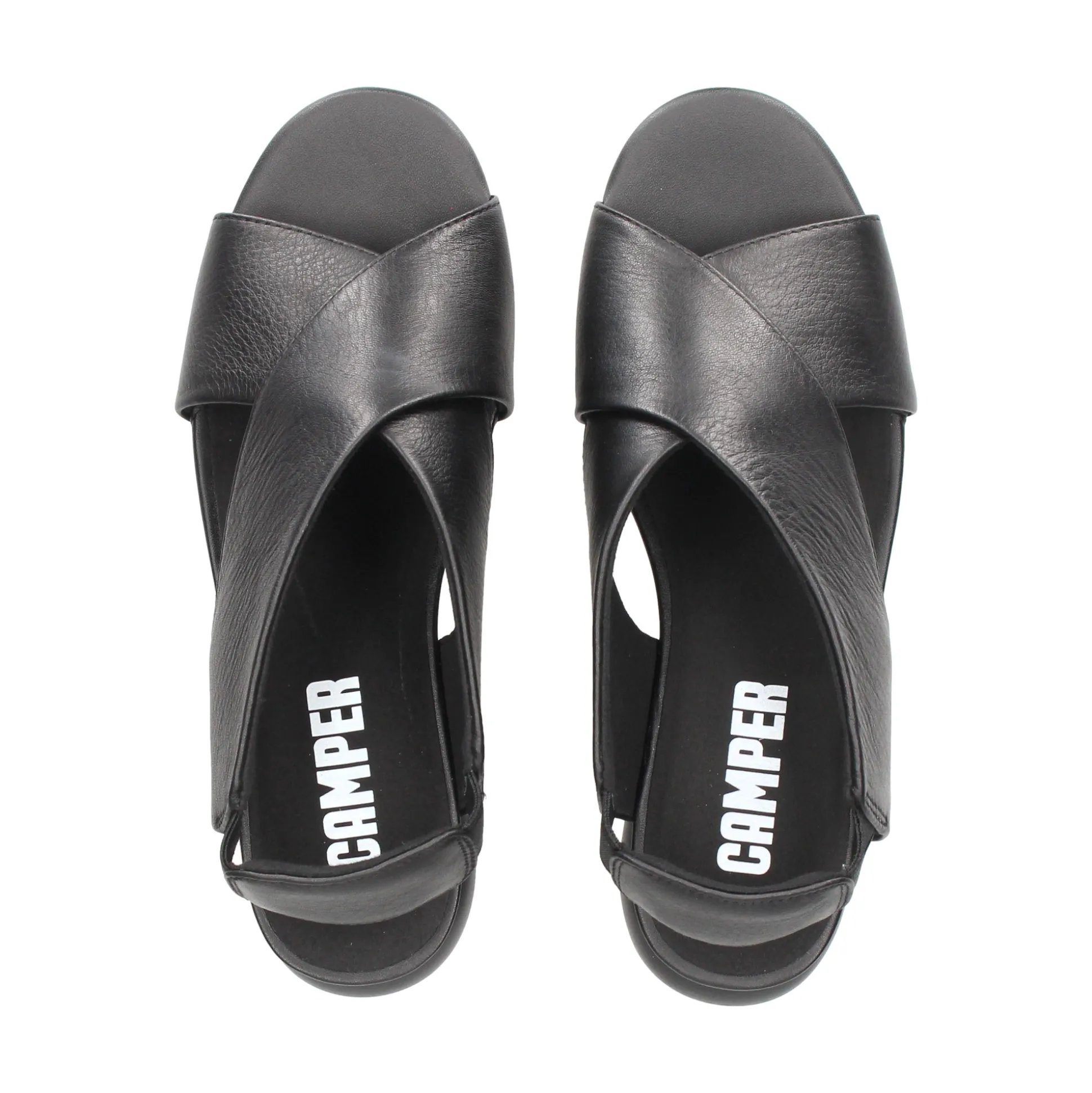 CAMPER Sandalias planas de Mujer K200066 008 NEGRO