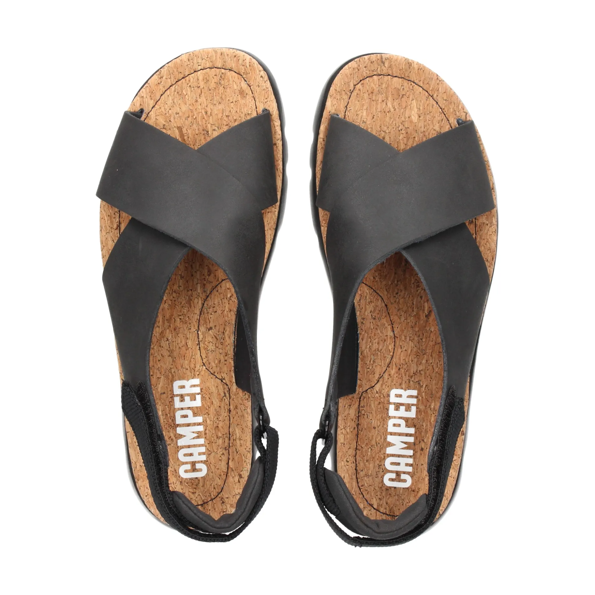 CAMPER Sandalias planas de Mujer K200157 022 NEGRO