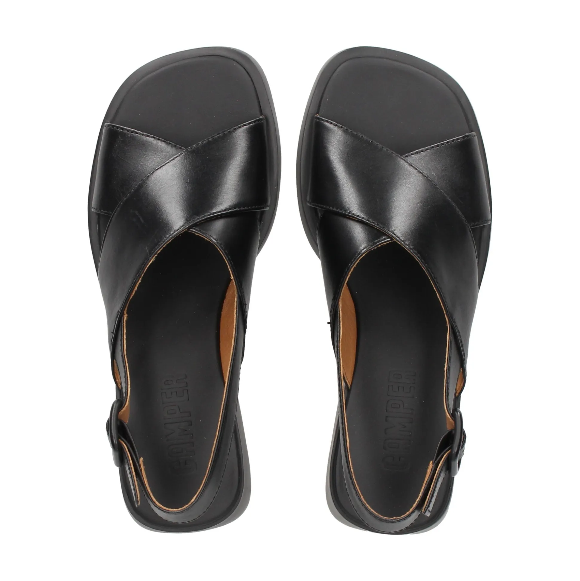 CAMPER Sandalias planas de Mujer K201600 002 NEGRO