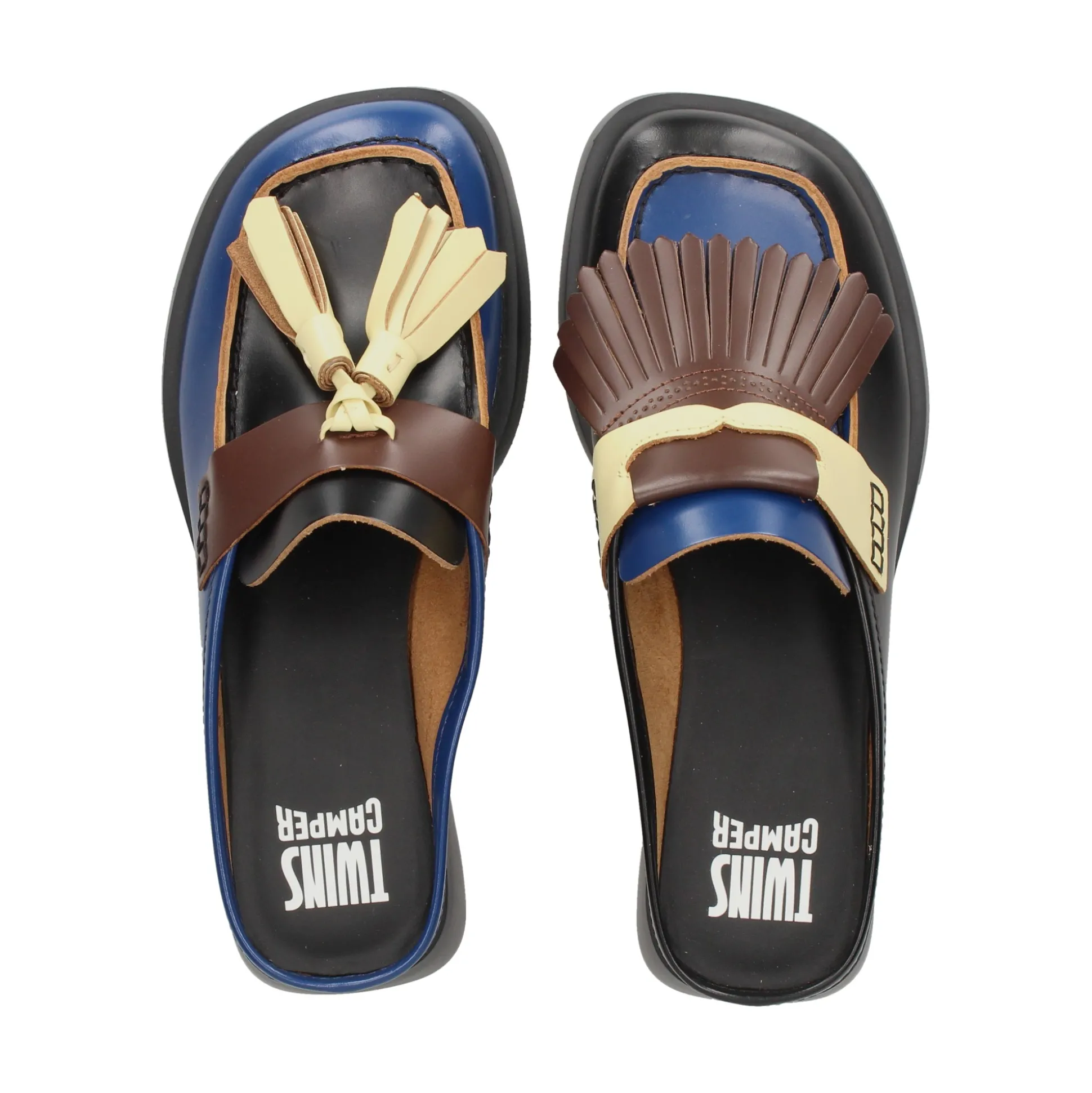 CAMPER Zuecos de Mujer K201890 002 Nudo,Negro