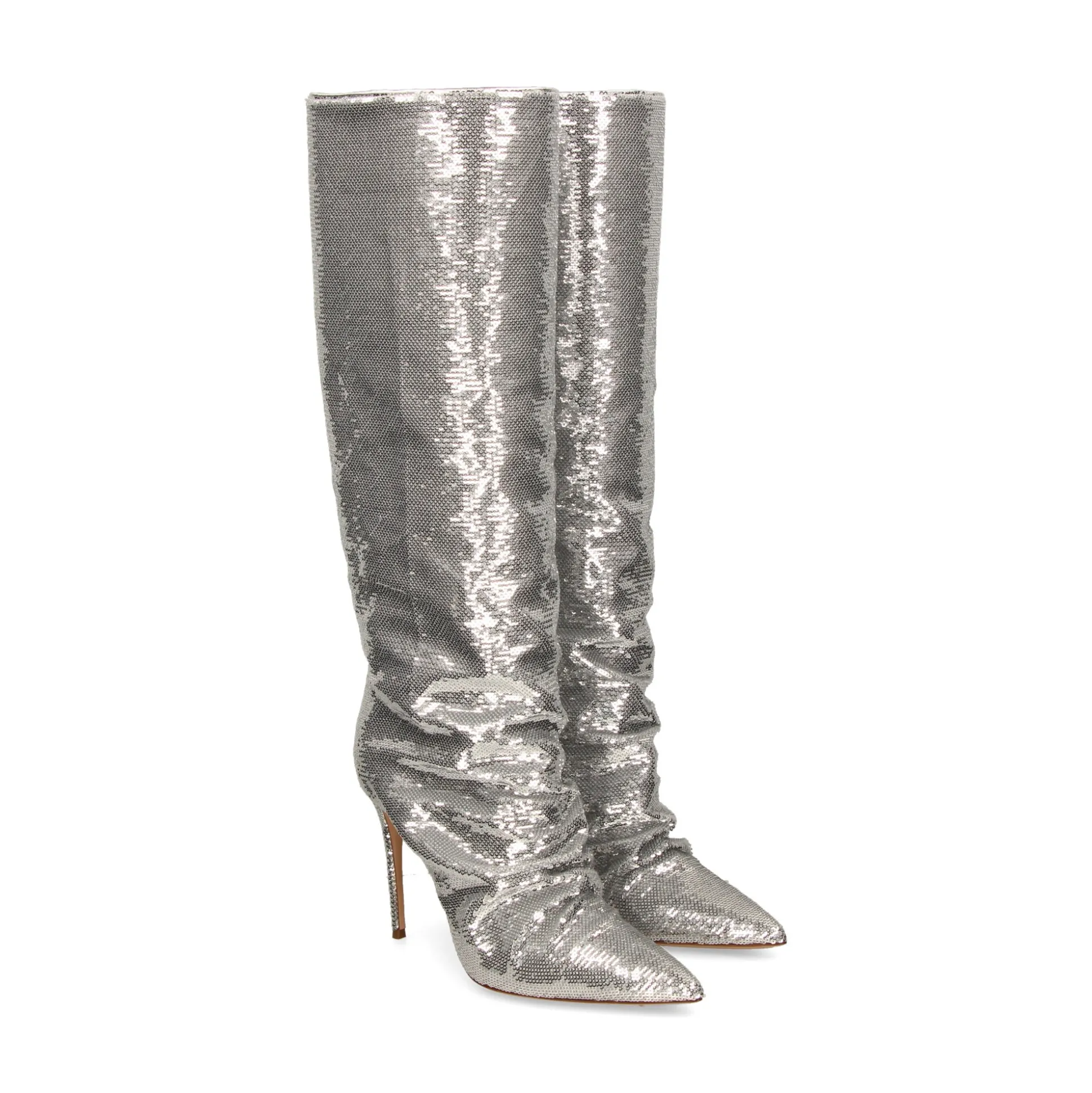 CASADEI Botas con tacón de Mujer 1S274Z1001MERMA 9700 ARGENTO