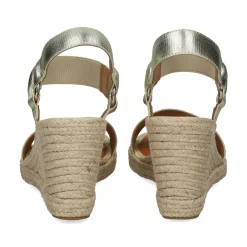 CASTELLER Sandalias cuña de Mujer 49-21-562 PLATINO
