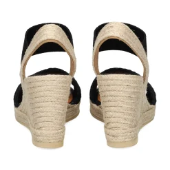 CASTELLER Sandalias cuña de Mujer 39-21-603 NEGRO