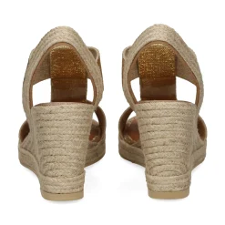 CASTELLER Sandalias cuña de Mujer 49-21-892 ORO