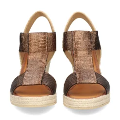CASTELLER Sandalias cuña de Mujer 49-21-892 BRONCE