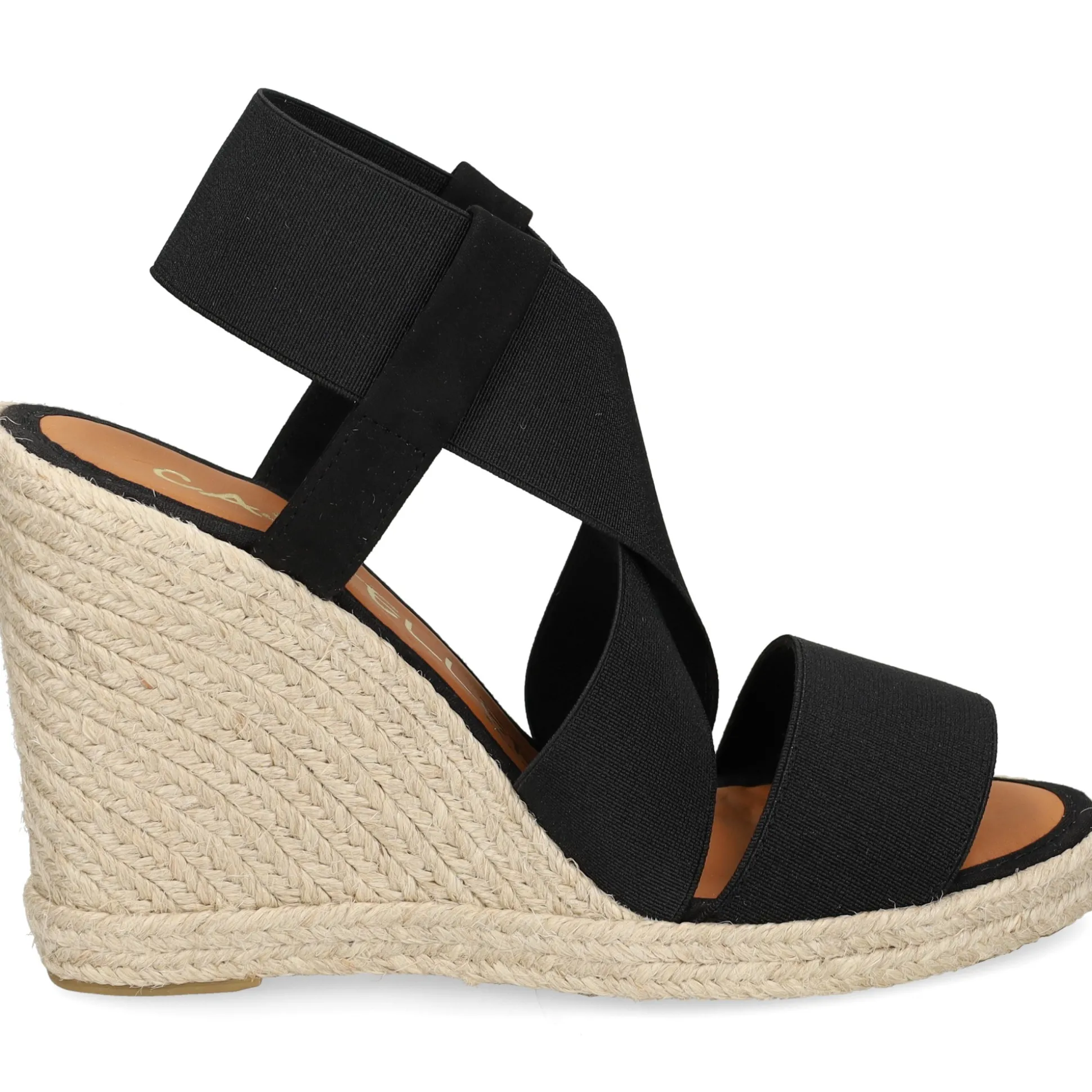 CASTELLER Sandalias cuña de Mujer 39-21-599 NEGRO