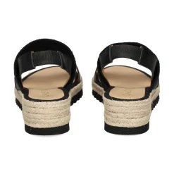 CASTELLER Sandalias cuña de Mujer 52-155-ANYELACA BRONCE+NEGRO