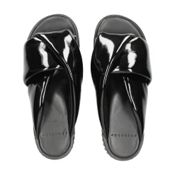 4CCCCEES Sandalias con plataforma de Mujer PLIA ANDA NEGRO