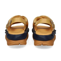 4CCCCEES Sandalias con plataforma de Mujer MELLOW MANA ORO