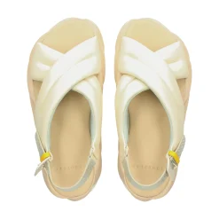 4CCCCEES Sandalias con plataforma de Mujer MELLOW MOA MARFIL