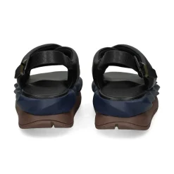 4CCCCEES Sandalias con plataforma de Mujer MELLOW MANA NEGRO