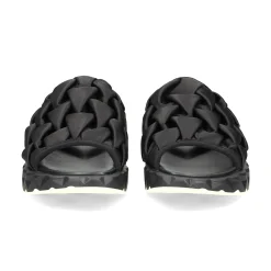 4CCCCEES Sandalias con plataforma de Mujer JABARA AMOR NEGRO