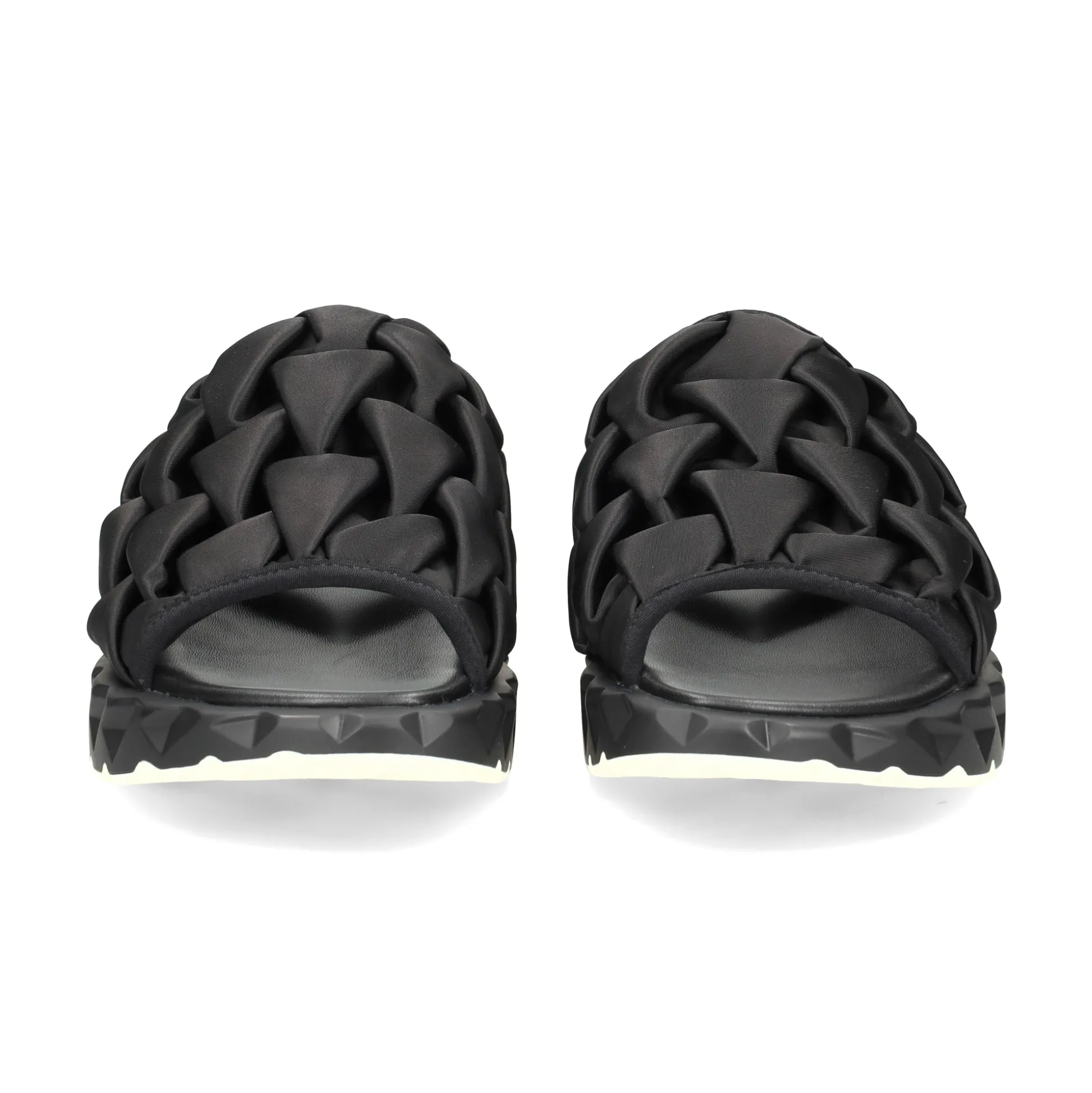 4CCCCEES Sandalias con plataforma de Mujer JABARA AMOR NEGRO