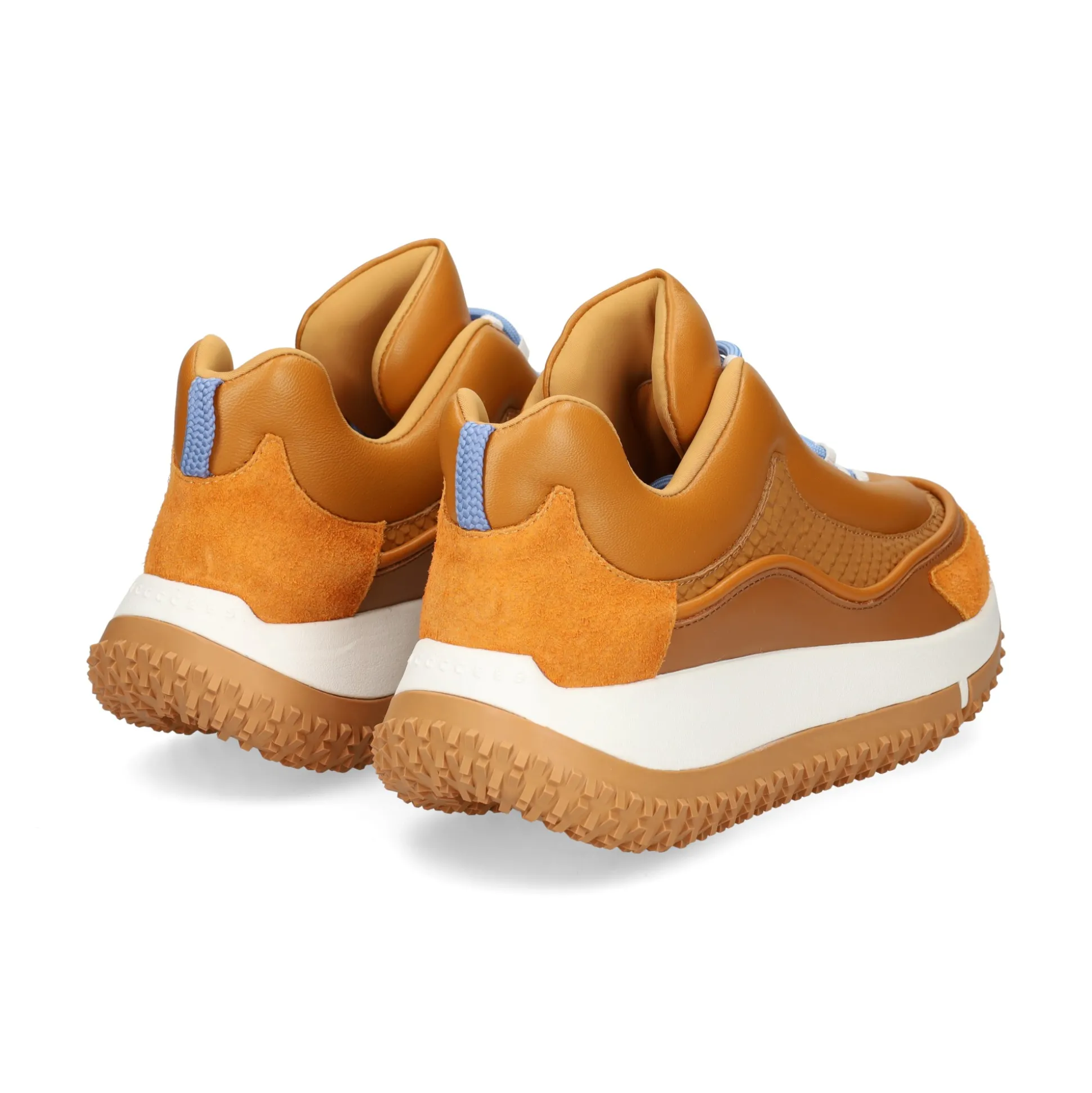 4CCCCEES Zapatillas de Mujer KAPOK SWAN CAMEL
