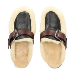 4CCCCEES Zuecos de Mujer PLIA AMBER OREO