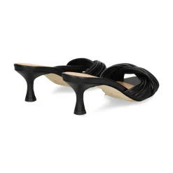 CHANTAL Sandalias con tacón de Mujer 2612 NEGRO