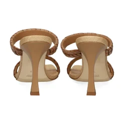 CHANTAL Sandalias con tacón de Mujer 2296 LEOPARD