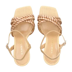 CHANTAL Sandalias con tacón de Mujer 2298 LEOPARD