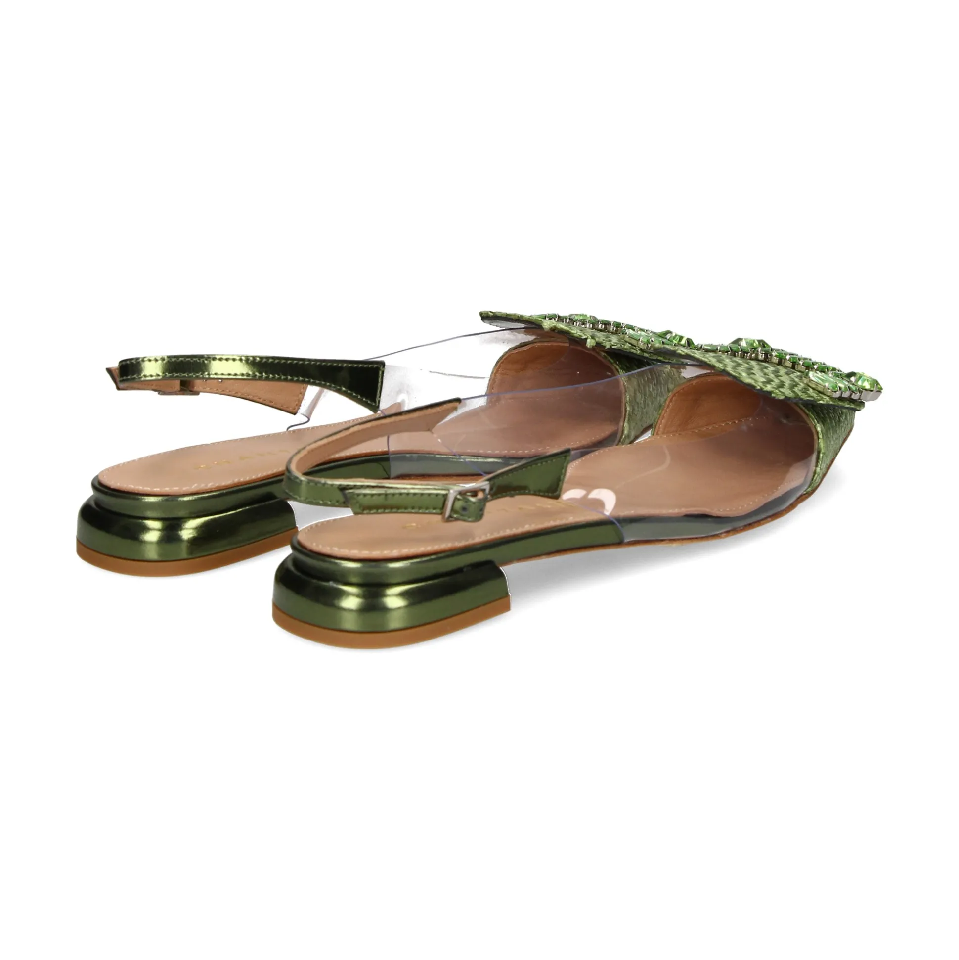 CHANTAL Zapatos planos de Mujer 1941 VERDE