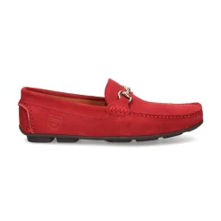 CHOPO Mocasines de Hombre 7709 ROJO