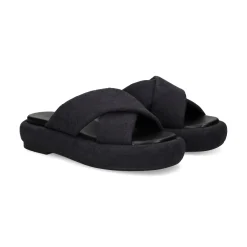 COACH Sandalias con plataforma de Mujer CAS84 NEGRO