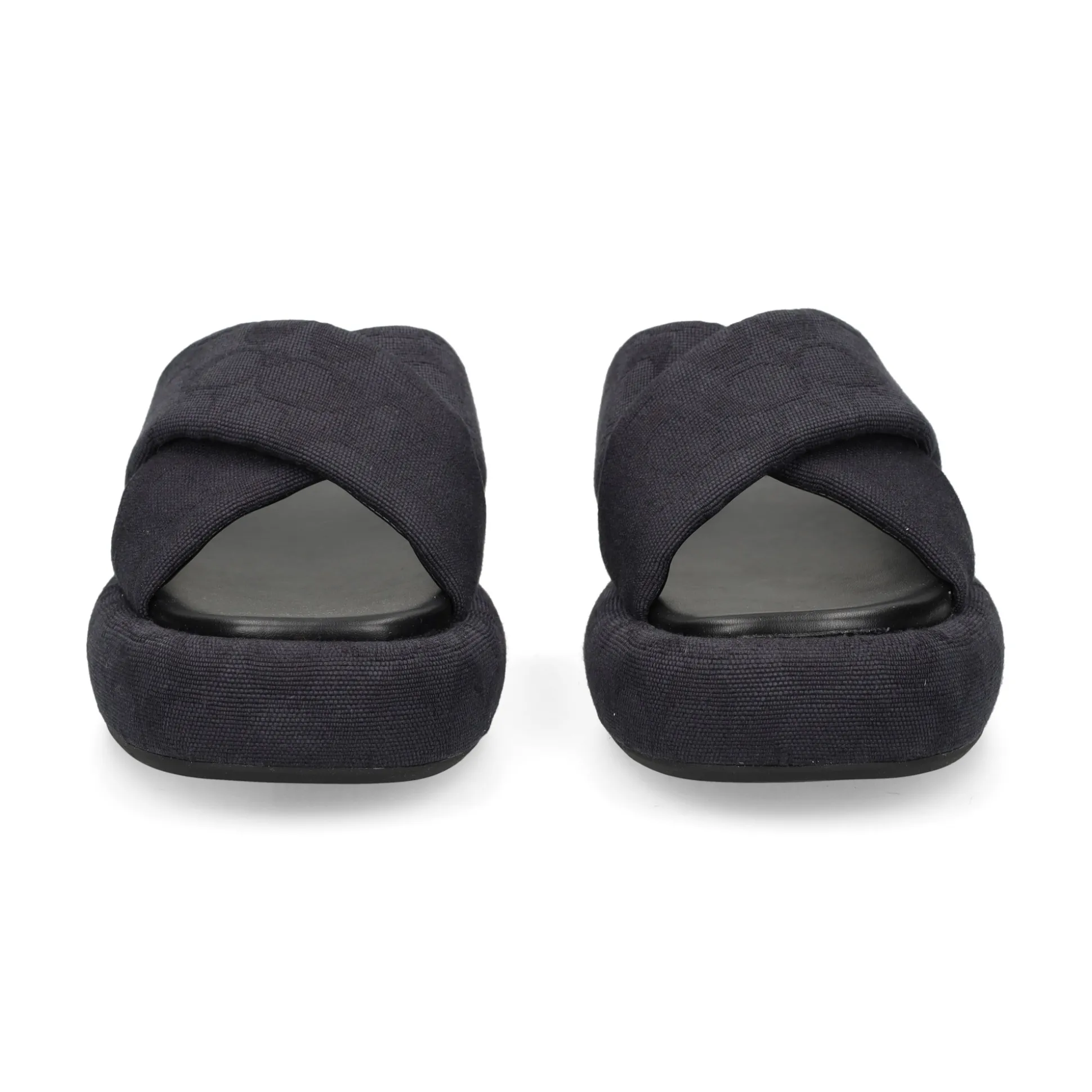 COACH Sandalias con plataforma de Mujer CAS84 NEGRO