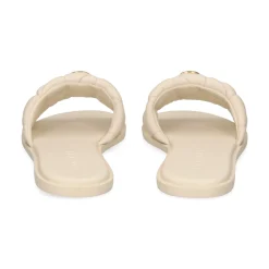 COACH Sandalias planas de Mujer CCM04 CHALK