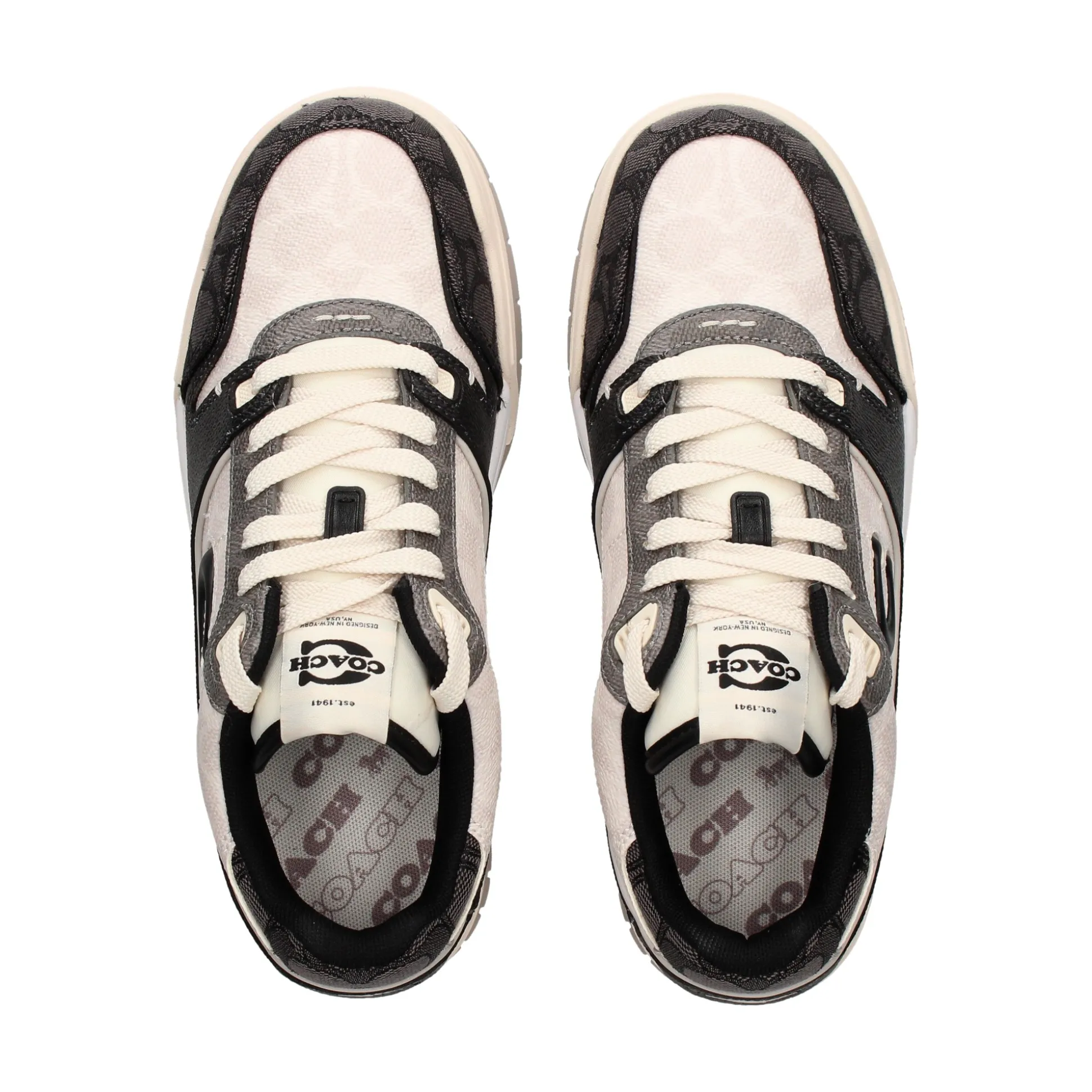 COACH Zapatillas de Mujer SOHO BLACK/CHALK
