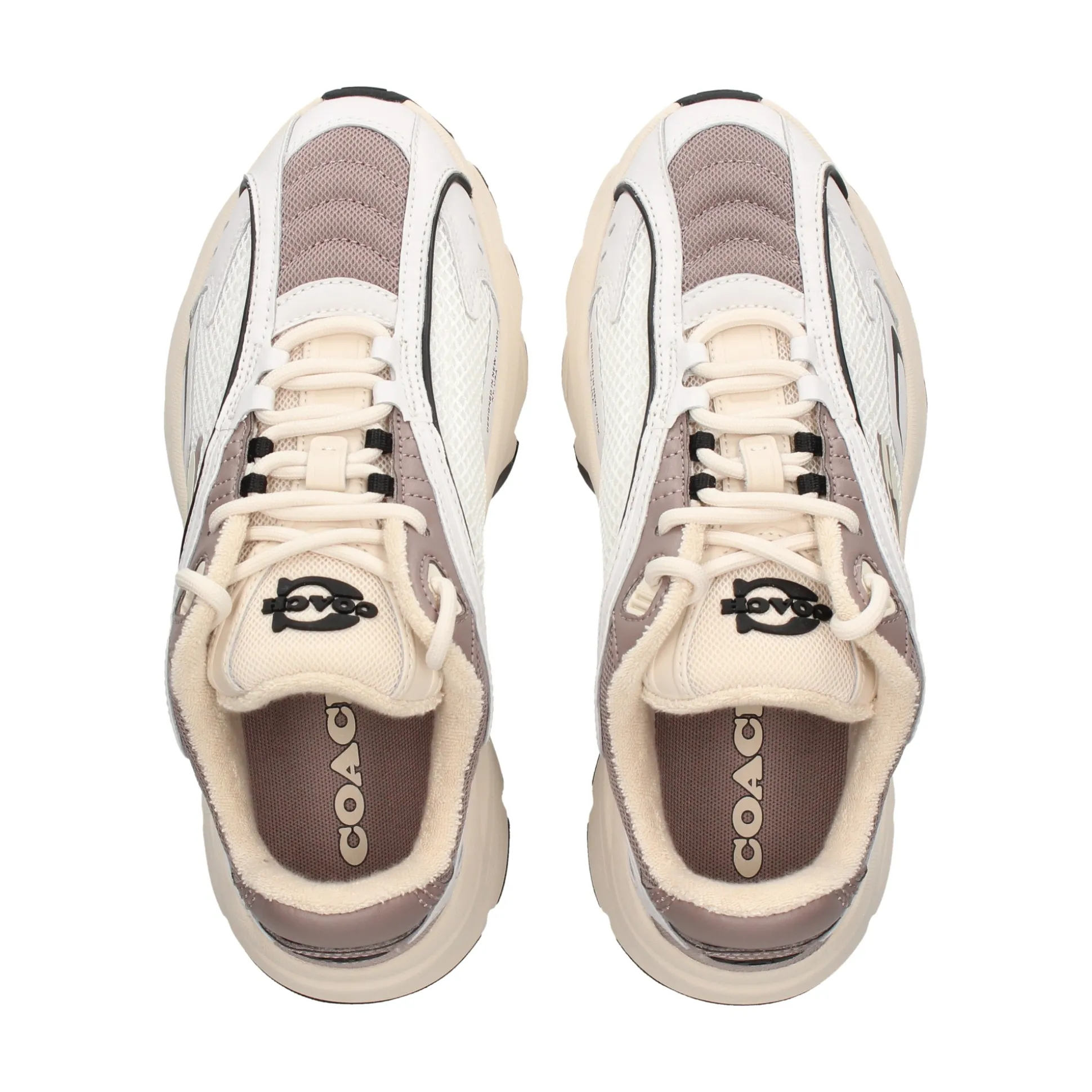 COACH Zapatillas de Mujer BOLT RUNNER LIGHT GREY MULT