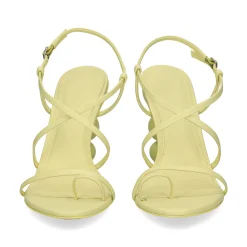 CULT GAIA Sandalias con tacón de Mujer SD3088NP LEMON SORBET