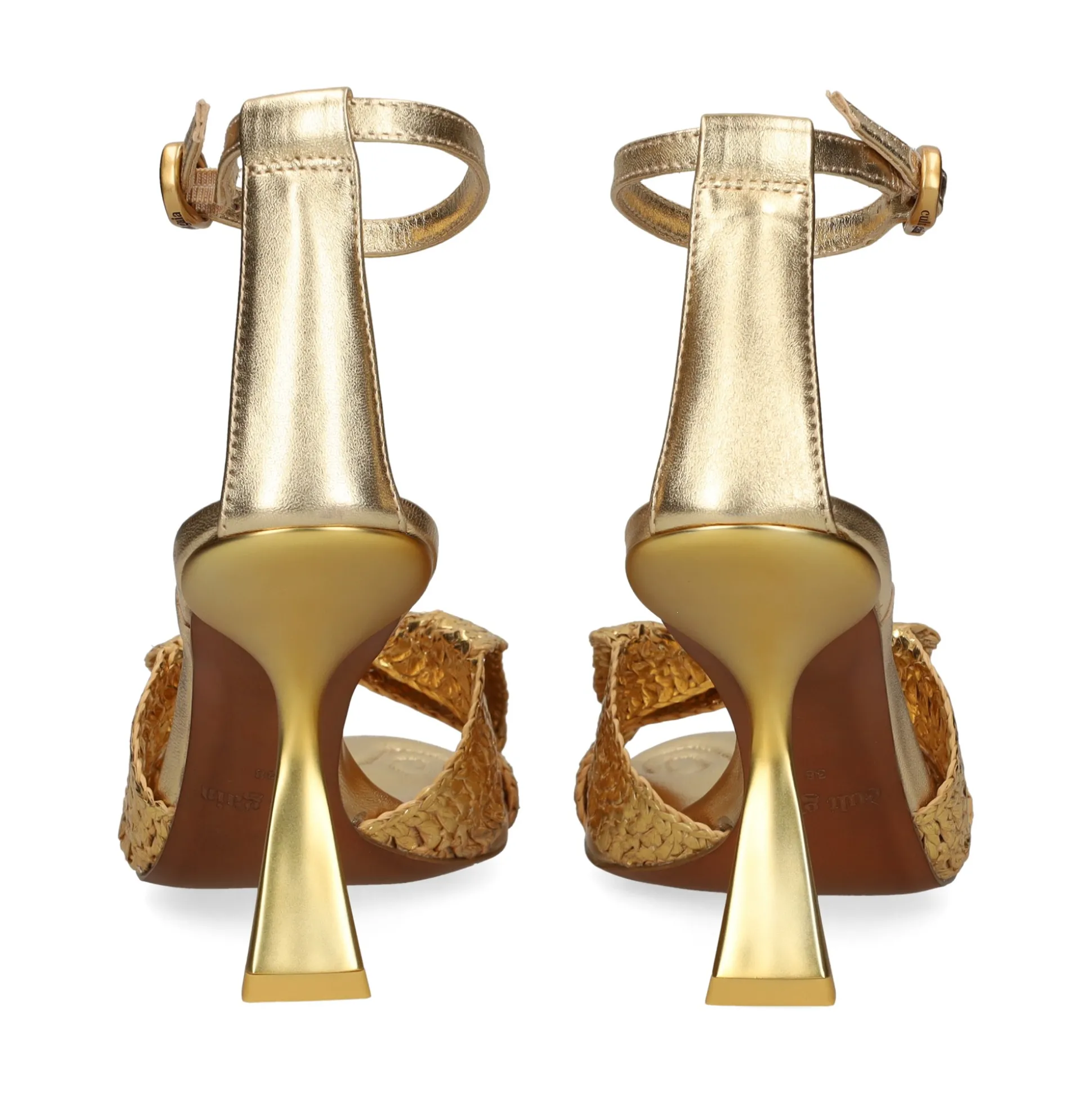 CULT GAIA Sandalias con tacón de Mujer SD3660RF3051 BRASS