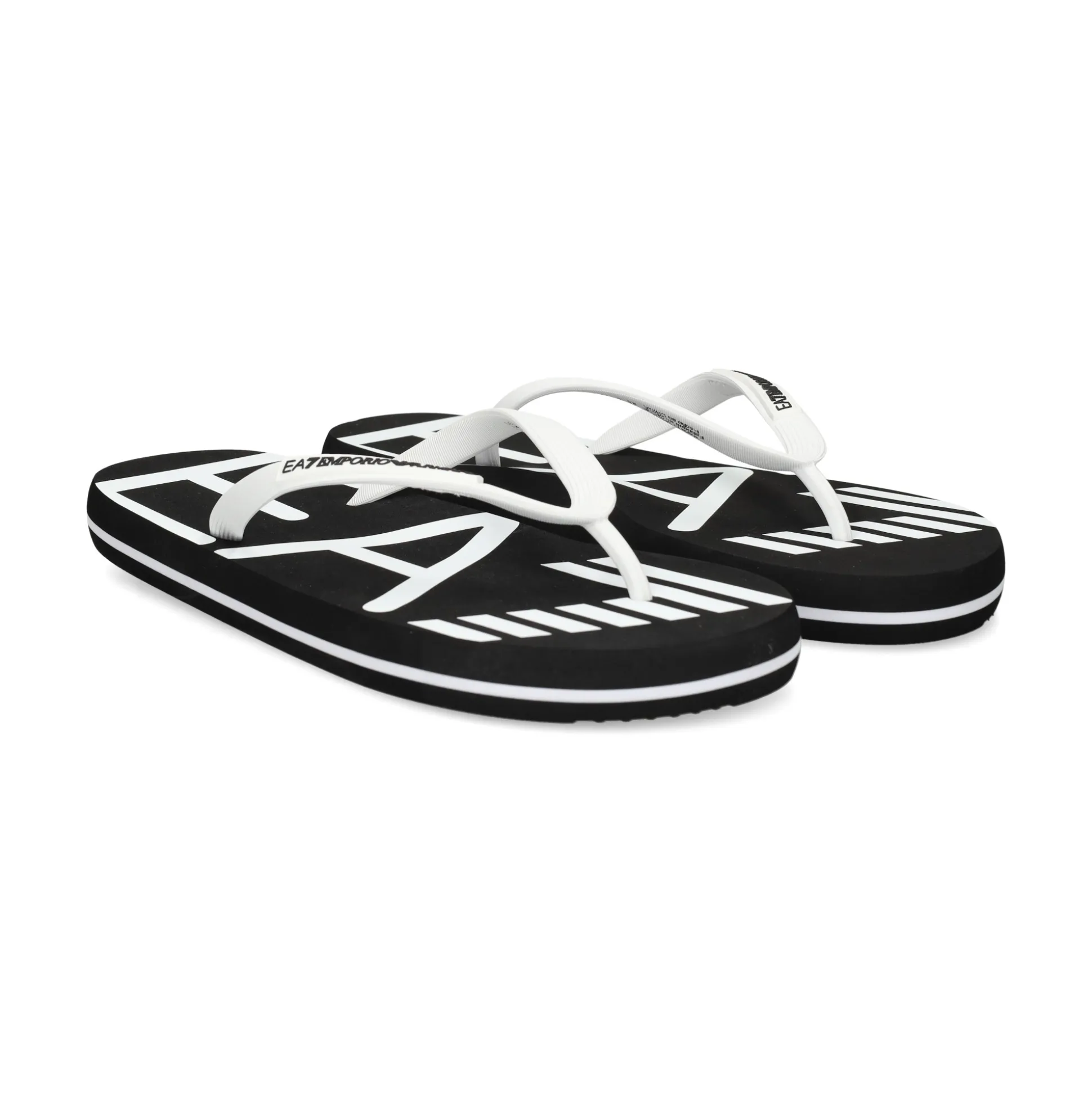EA7 Chanclas de Hombre 7X000659 MC001 BLACK/WHI